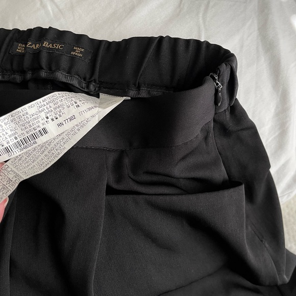 ZARA Flowy Box Pleated Pants - Picture 5 of 7